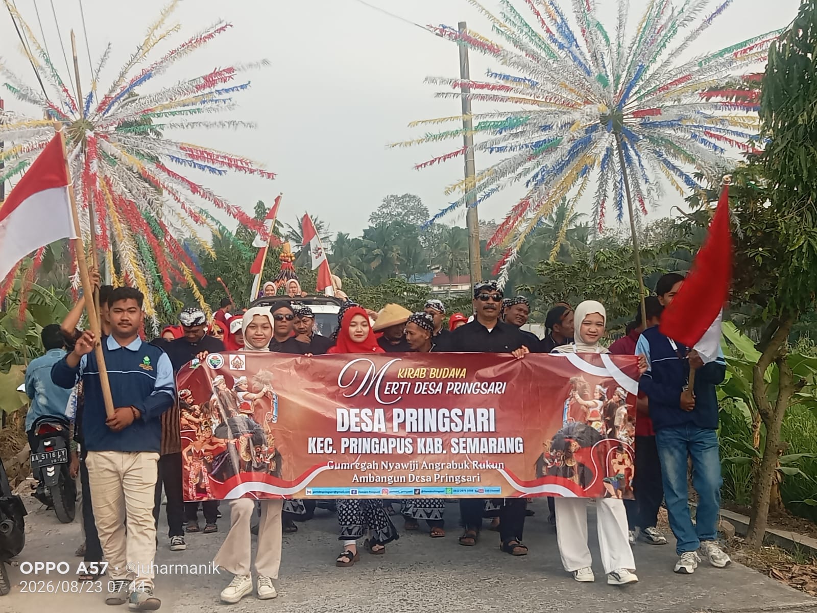 Merti Desa Pringsari, Bukti Kepemimpinan Zaenal Mampu Merawat Tradisi dan Menggerakkan Warga
