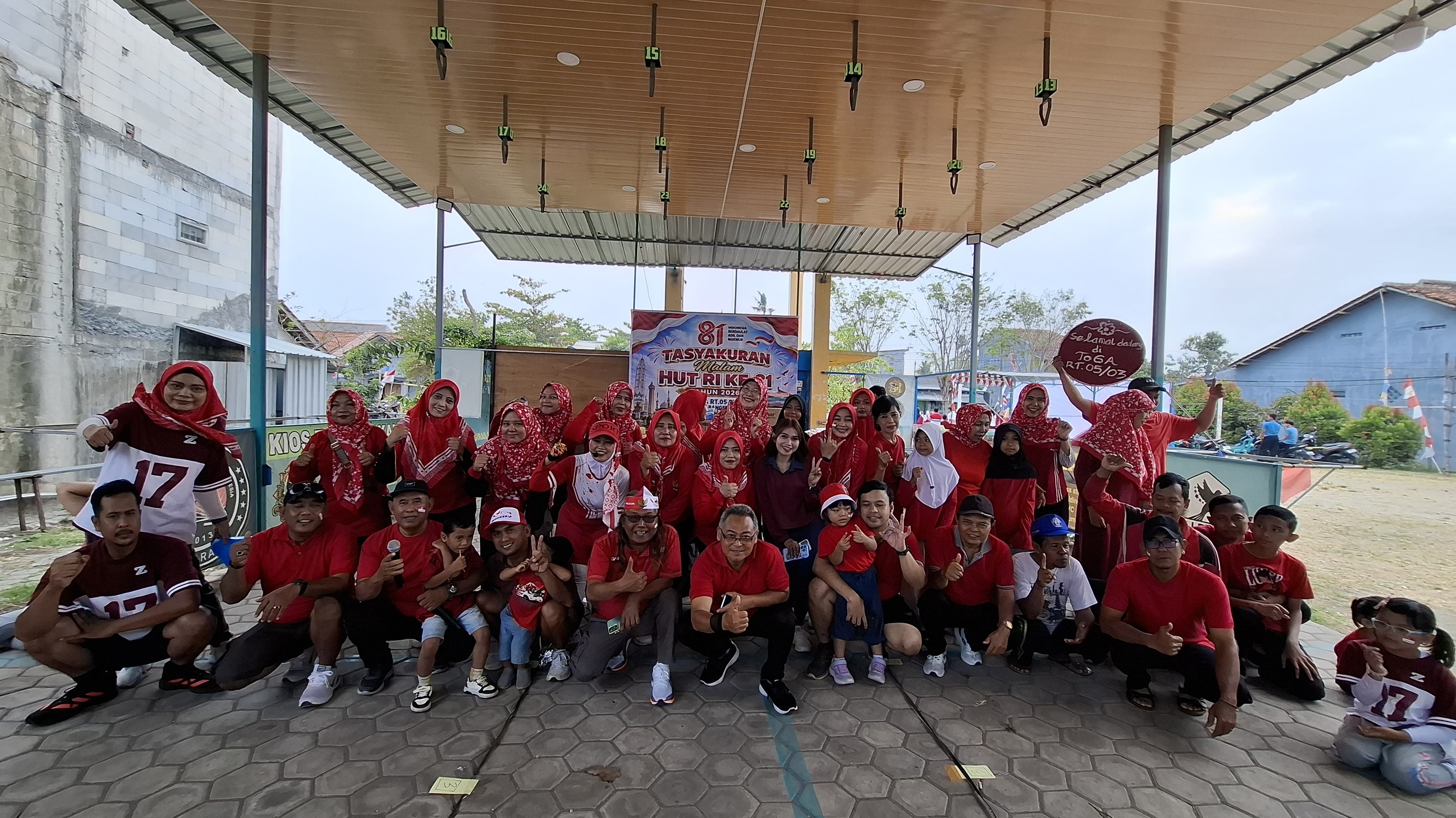 Semangat Kemerdekaan Menggema di RW 03 Bangetayu Wetan, Guyub Warga Jadi Kekuatan Bangsa