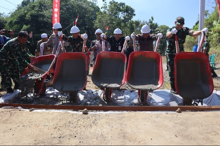TMMD Ke-129 Resmi Dibuka, Dandim 0714/Salatiga Ajak Semua Pihak Bangun Desa Bersama