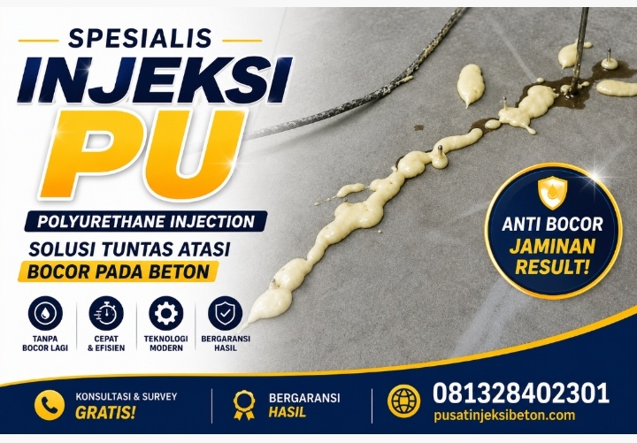 Sudah Gonta-Ganti Tukang, Bocor Tetap Datang? Jangan Habiskan Uang untuk Solusi yang Salah! Saatnya Beralih ke Teknologi PU Injeksi Beton